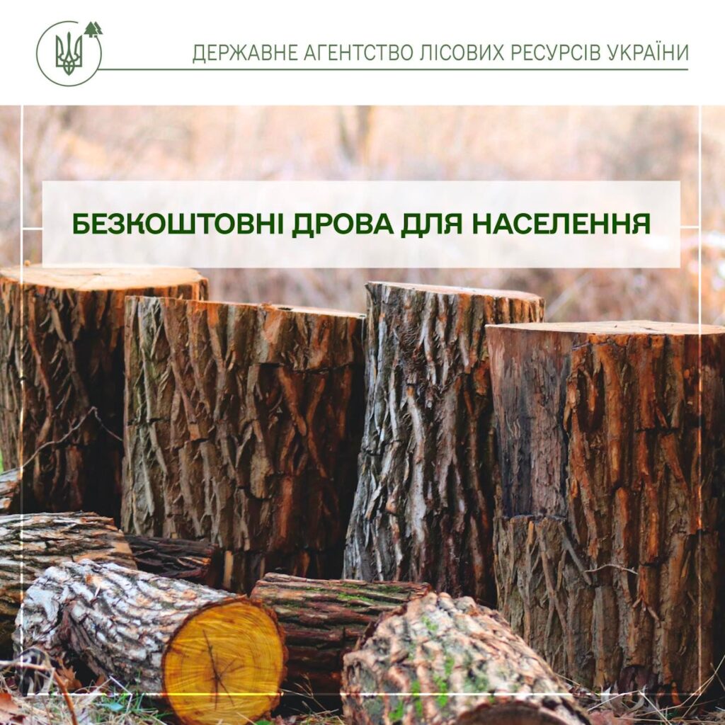 Як отримати безкоштовні дрова?