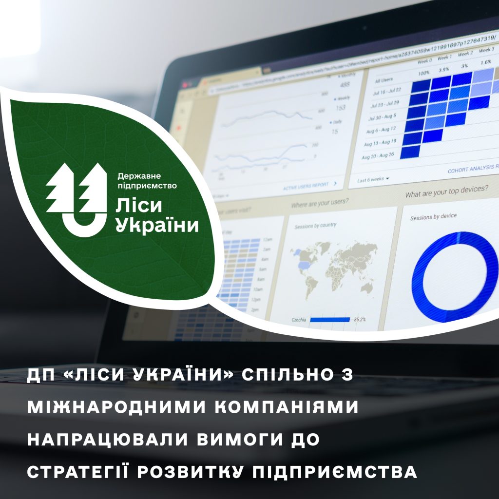 ДП «Ліси України» спільно з міжнародними консалтинговими компаніями напрацювали вимоги до стратегії розвитку підприємства