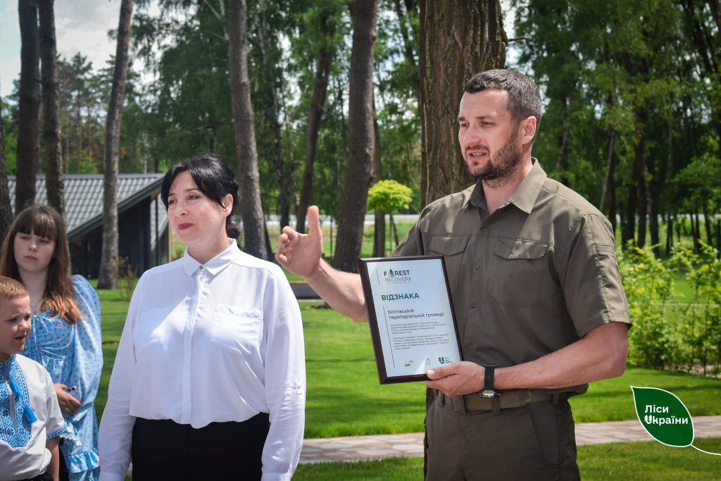 “Понад сто громад, десятки тисяч гектарів збереженого лісу –  результати міжнародного проєкту “Forest Recovery”, – генеральний директор Юрій Болоховець