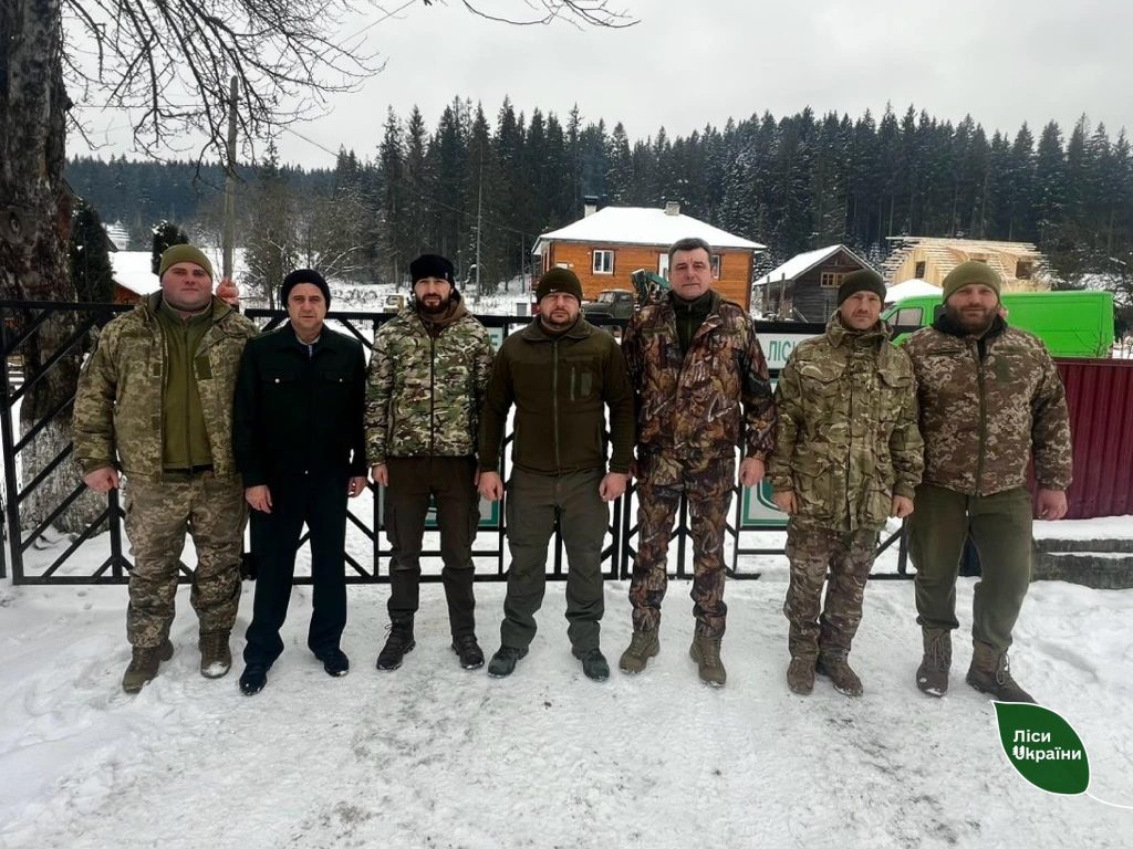 У Селятинське лісництво повернулося на роботу 7 ветеранів-добровольців