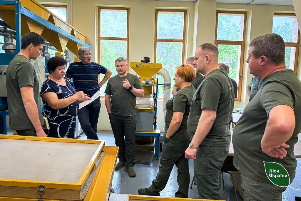 Українські лісівники переймають досвід Латвії: інновації у підготовці насіння для відновлення лісів та технології вирощування садивного матеріалу із ЗКС