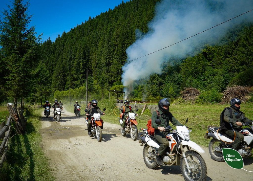 Карпатські ліси під захистом: на Закарпатті лісова охорона спільно з ДСНС відпрацювала навички гасіння великих лісових пожеж