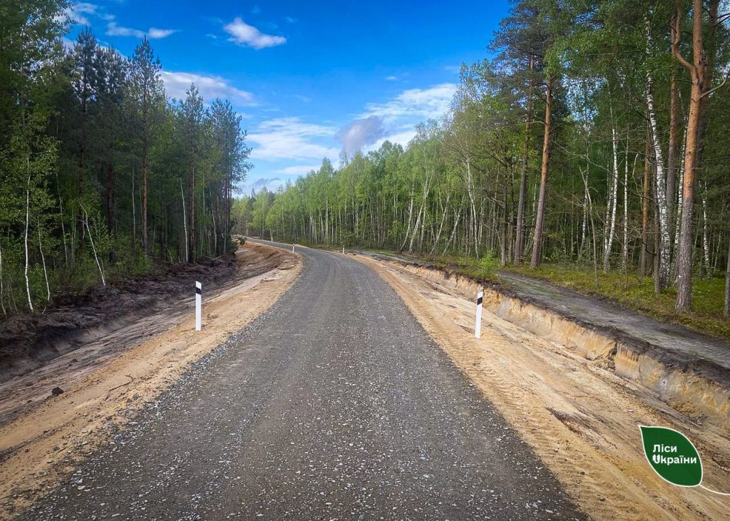 У серпні ДП “Ліси України” завершило будівництво 13-ти лісових доріг