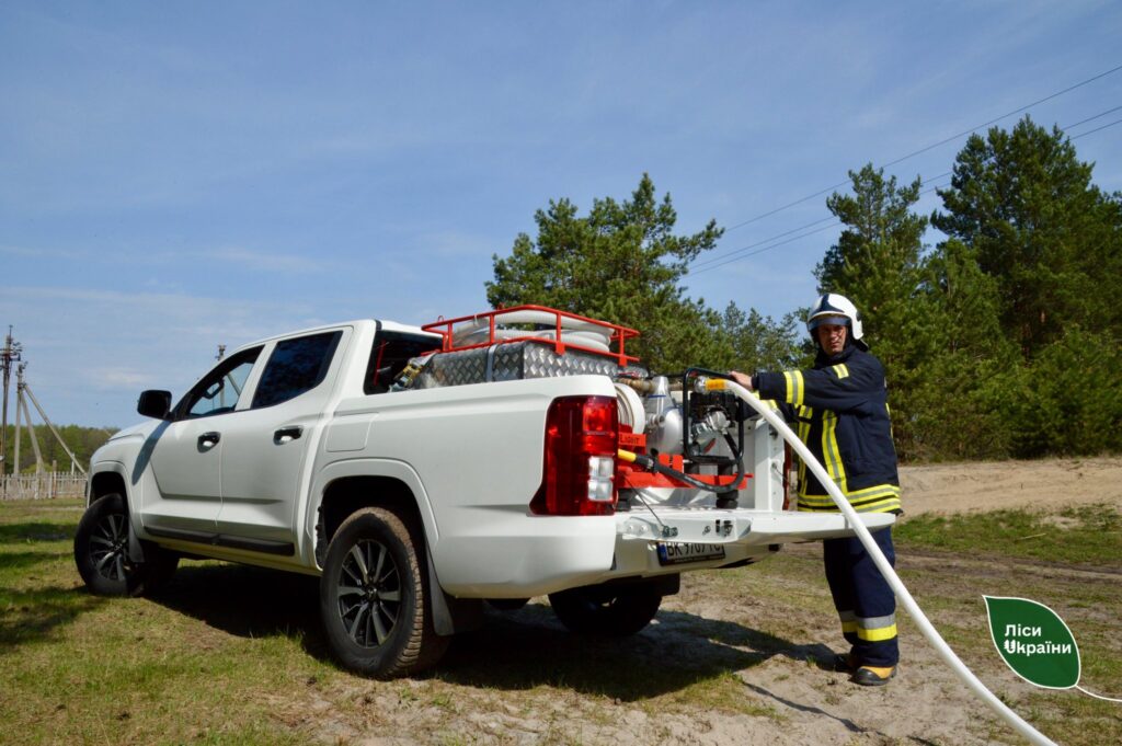 This season, the Poliskyi Forest Office branch achieved the lowest average wildfire size — 0.56 hectares.