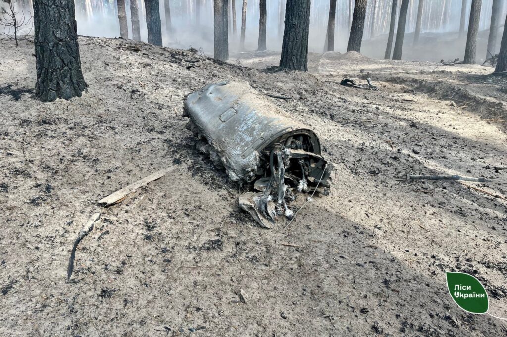 На Черкащині внаслідок російського обстрілу пошкоджено майже 6 га лісу!