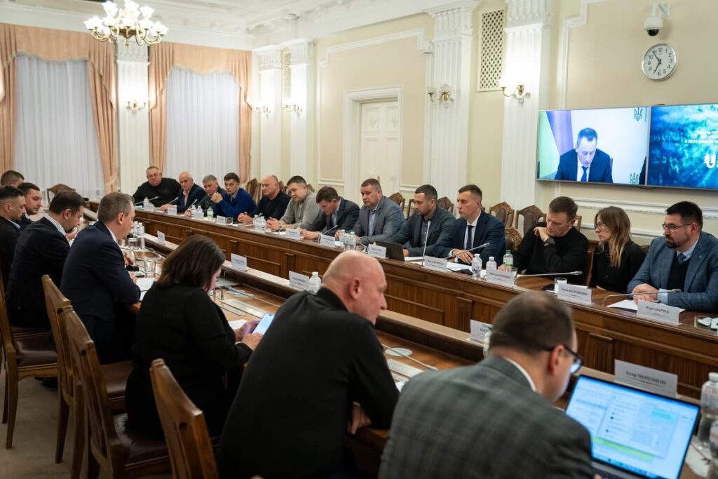 A working meeting chaired by Minister of Economy, Environment and Agriculture Oleksii Soboliev was held