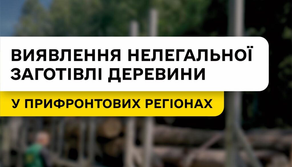 Департамент внутрішньої та економічної безпеки ДП “Ліси України” оприлюднив результати цьогорічної кампанії з виявлення нелегальної заготівлі деревини у прифронтових регіонах