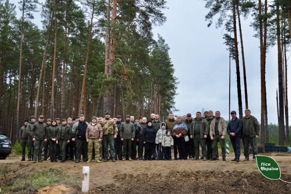 У Соснівському надлісництві на Рівненщині створили Ліс памʼяті