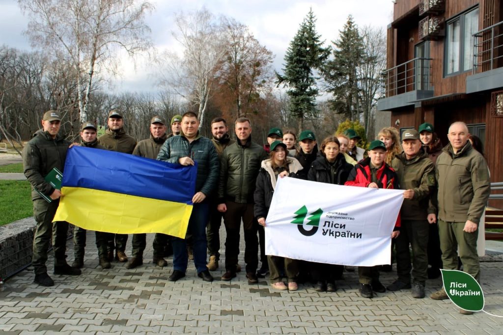 Завершено програму Президента “Зелена країна”: у місті-герої Тростянець висадили мільярдне дерево