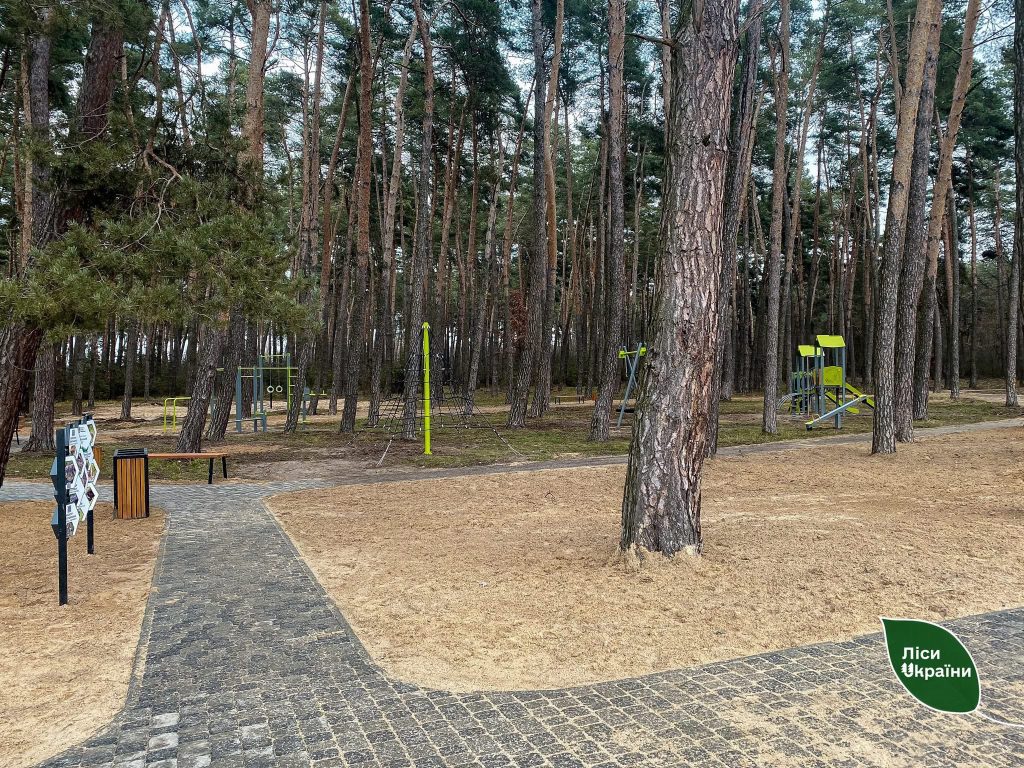 Завершено будівництво трьох рекреаційних пунктів у надлісництвах філії “Столичний лісовий офіс”