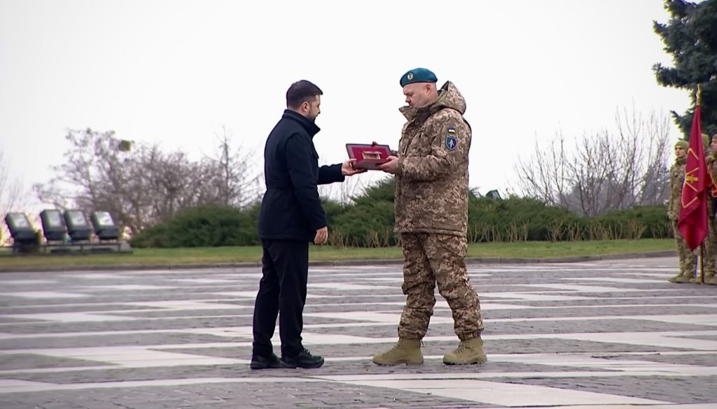 Воїн-лісівник Володимир Голованюк отримав Орден “За мужність” I ступеню з рук Президента