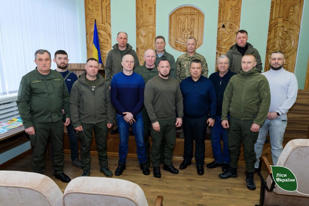 На роковини повномасштабної війни Спілка воїнів-лісівників відзначила працівників на Сумщині та Чернігівщині філії  “Північний лісовий офіс”