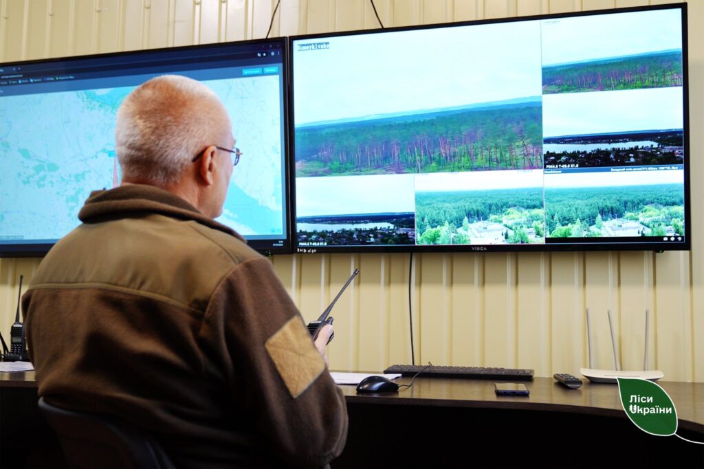 ДП “Ліси України” розширює мережу телевізійних систем спостереження!