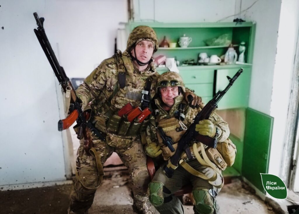 Лісоруб з Херсонського надлісництва Андрій Латишев отримав відзнаку “Золотий Хрест”