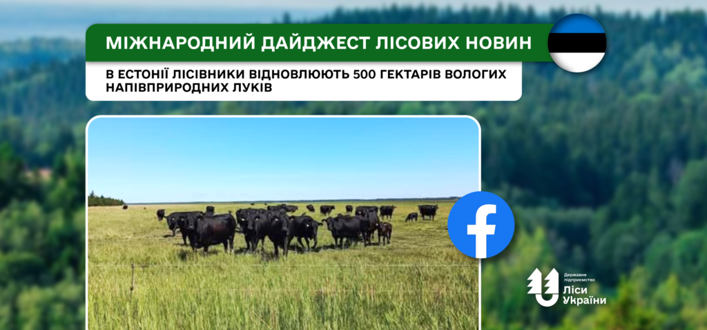 В Естонії лісівники відновлюють 500 гектарів вологих напівприродних луків