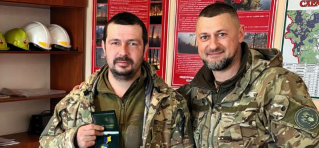 Спілка воїнів-лісівників України зустрілася з Героєм України Сергієм Мушиком