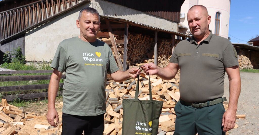 Співпрацюємо з ДП «Ліси України» дуже ефективно: більшість домогосподарств негазифікованої Красноїльської громади вже з дровами!