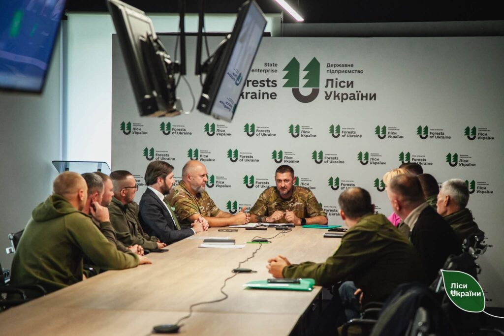 Допомога військовим і ветеранам: ДП «Ліси України» та Спілка воїнів-лісівників України визначили подальші напрями співпраці