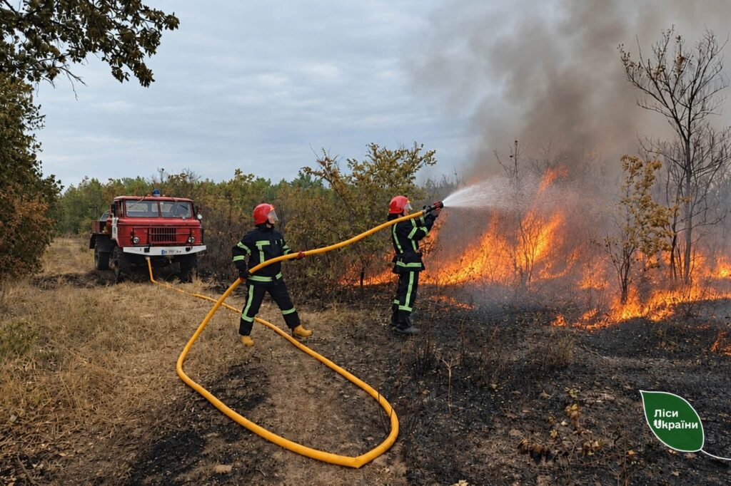 Площа лісових пожеж на Півдні зменшилась в три рази!